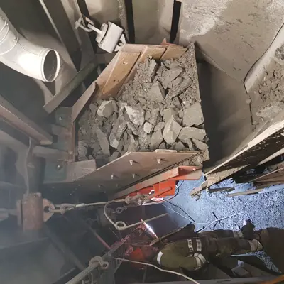 Tärysyötin epäkeskokäytöllä